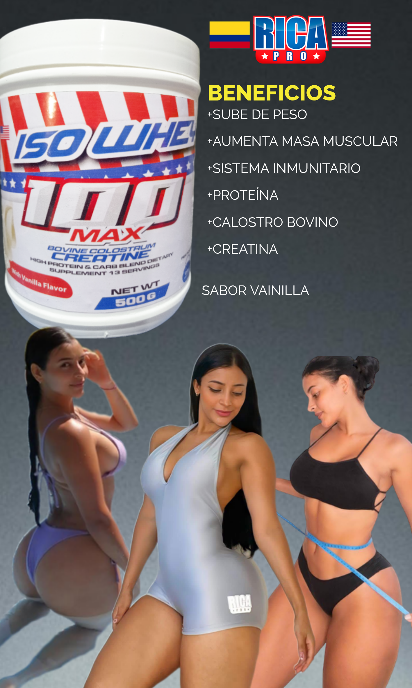 ISO WHEY MAX 100 CREATINE