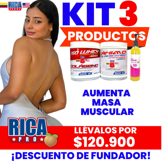 KIT 3 PRODUCTOS  $120.900