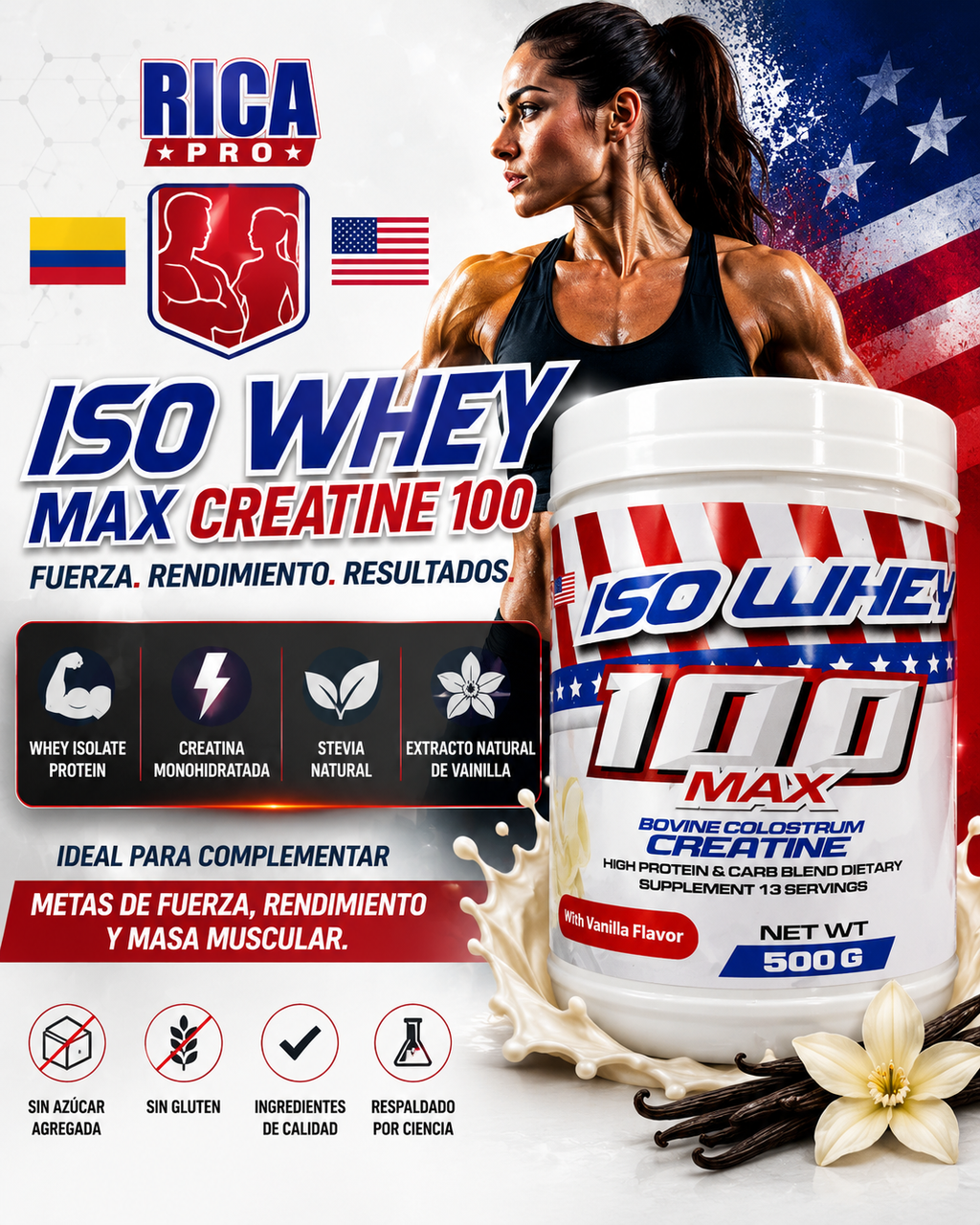 ISO Whey Max Creatina 100