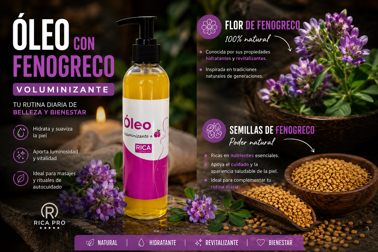 Fenugreek Volume Enhancer Oil