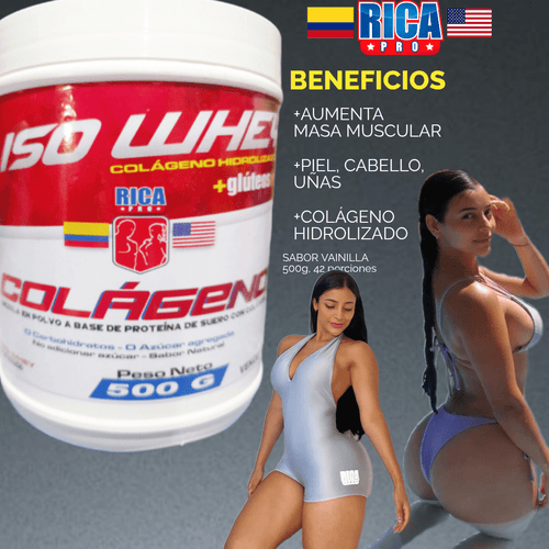 ISO Whey Colágeno - Rica Pro