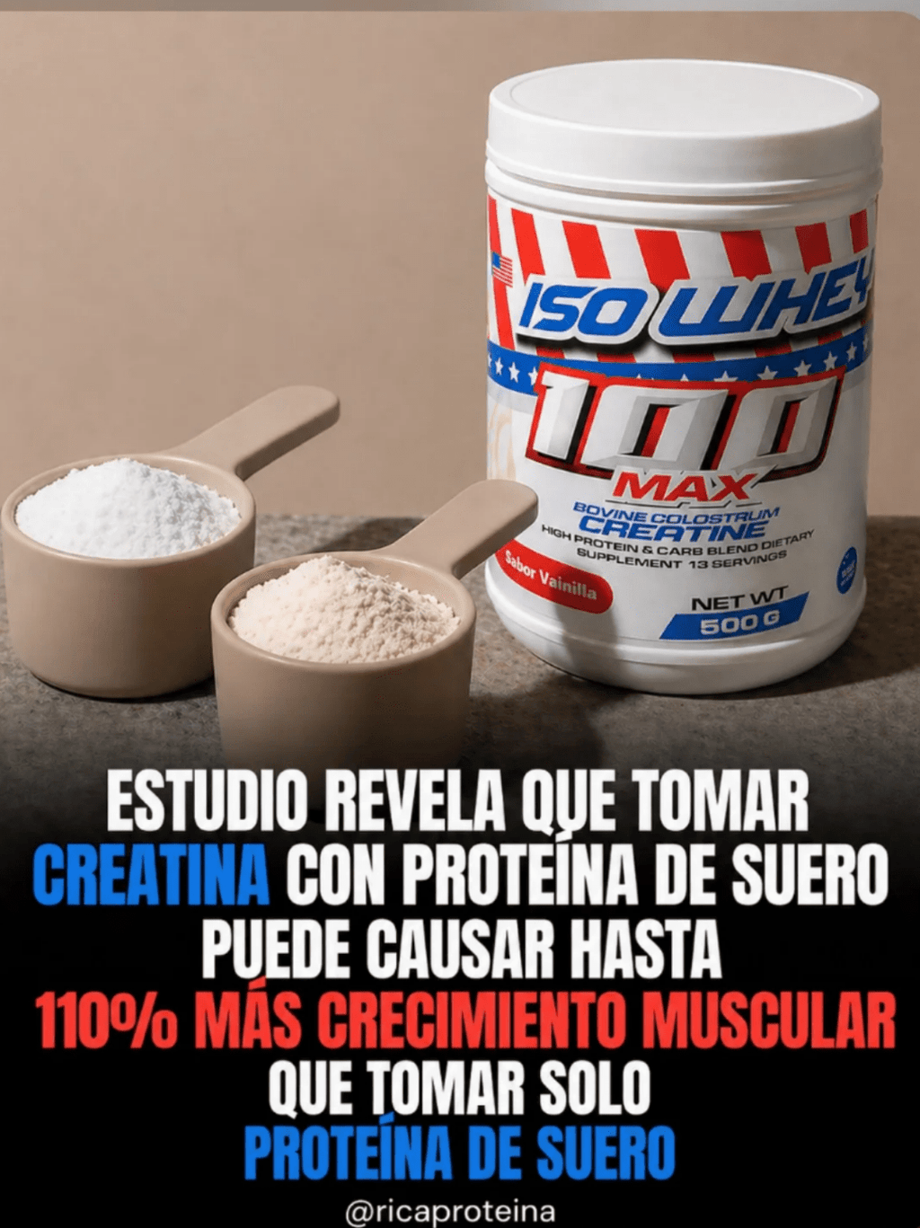 ISO Whey Max Creatine 100 - Rica Pro