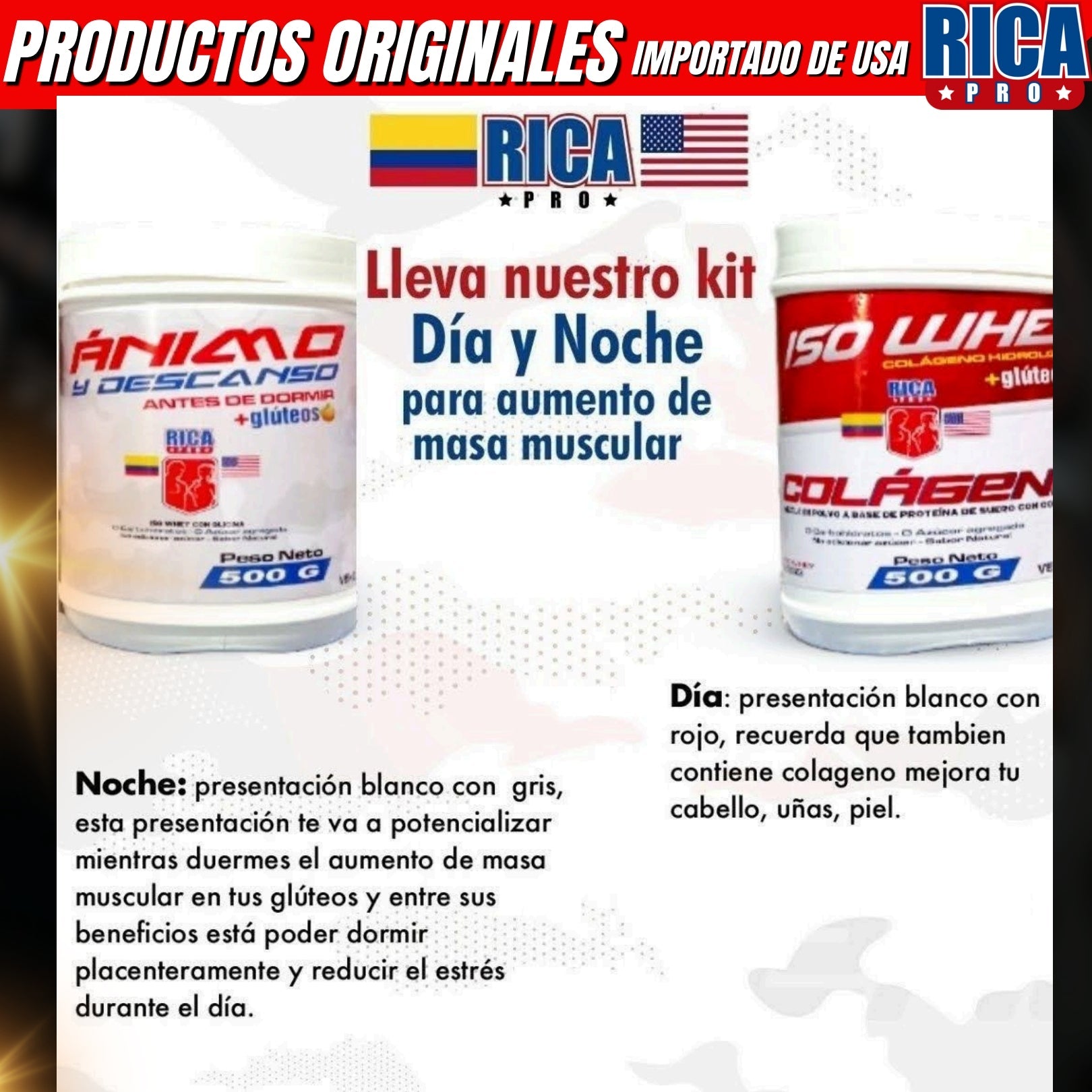 👑 Kit Transformación Total Rica Pro - Rica Pro
