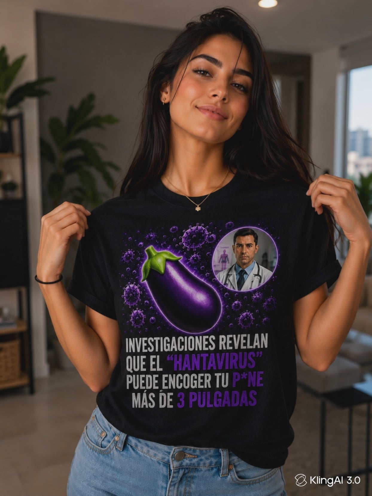 🍆 La Camiseta Más Viral de Rica Pro™
