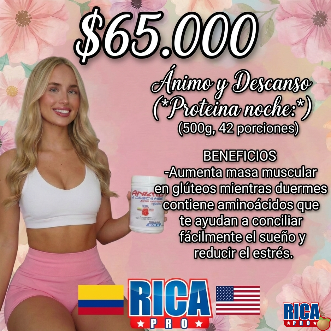 ÁNIMO Y DESCANSO (500g, 42 porciones)